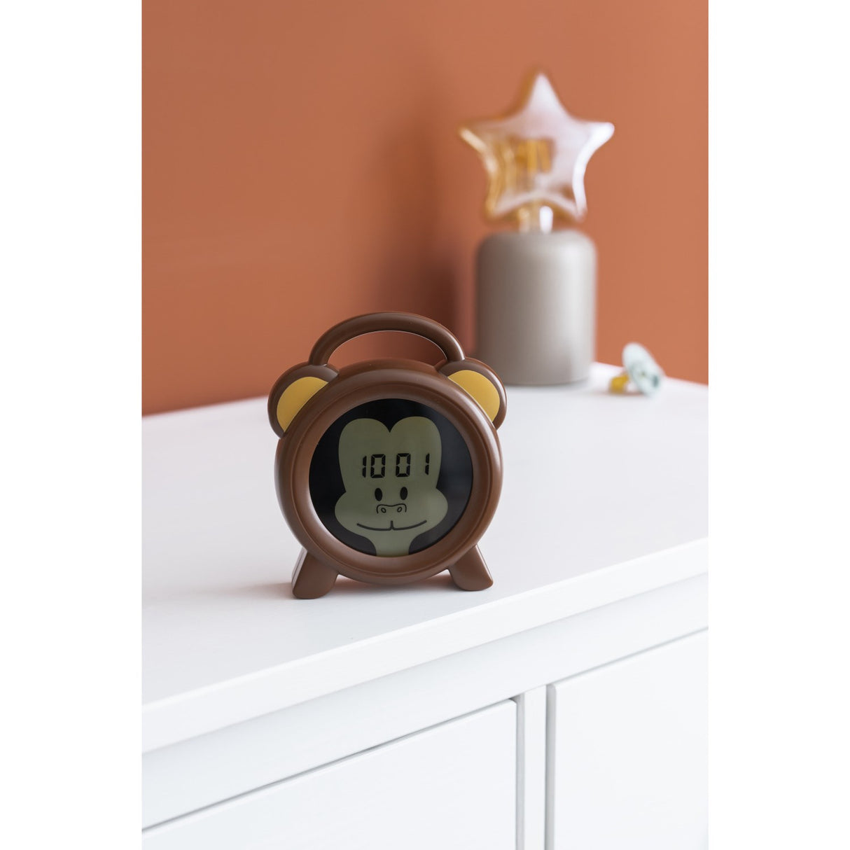 Alecto Monkey Sleep Trainer, Night Light Och Alarm Clock