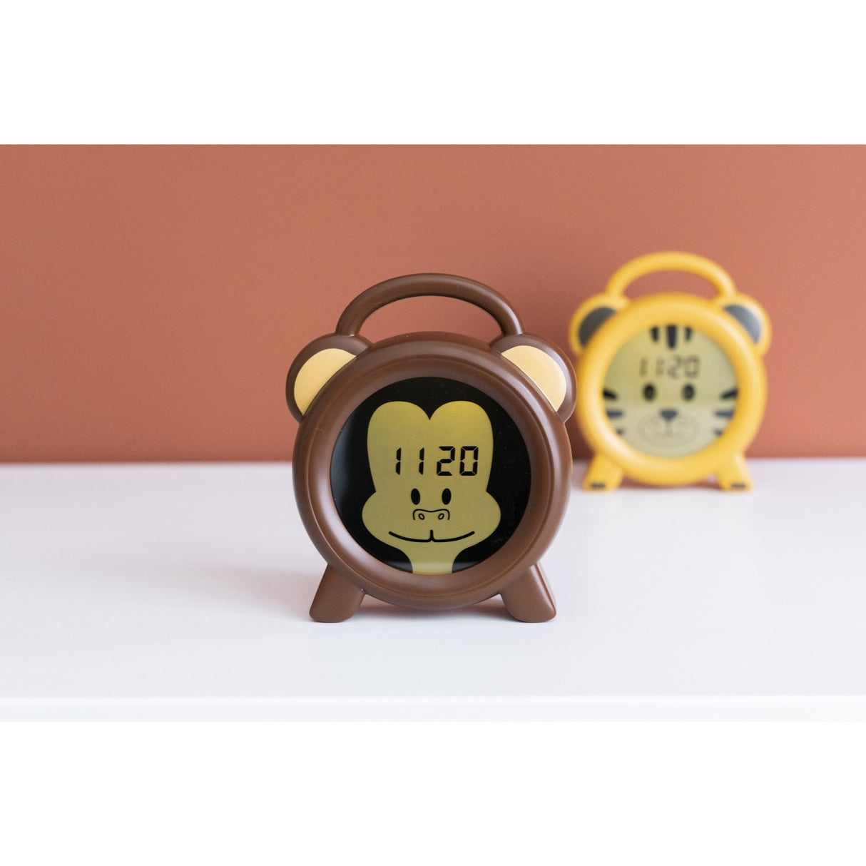 Alecto Monkey Sleep Trainer, Night Light Och Alarm Clock