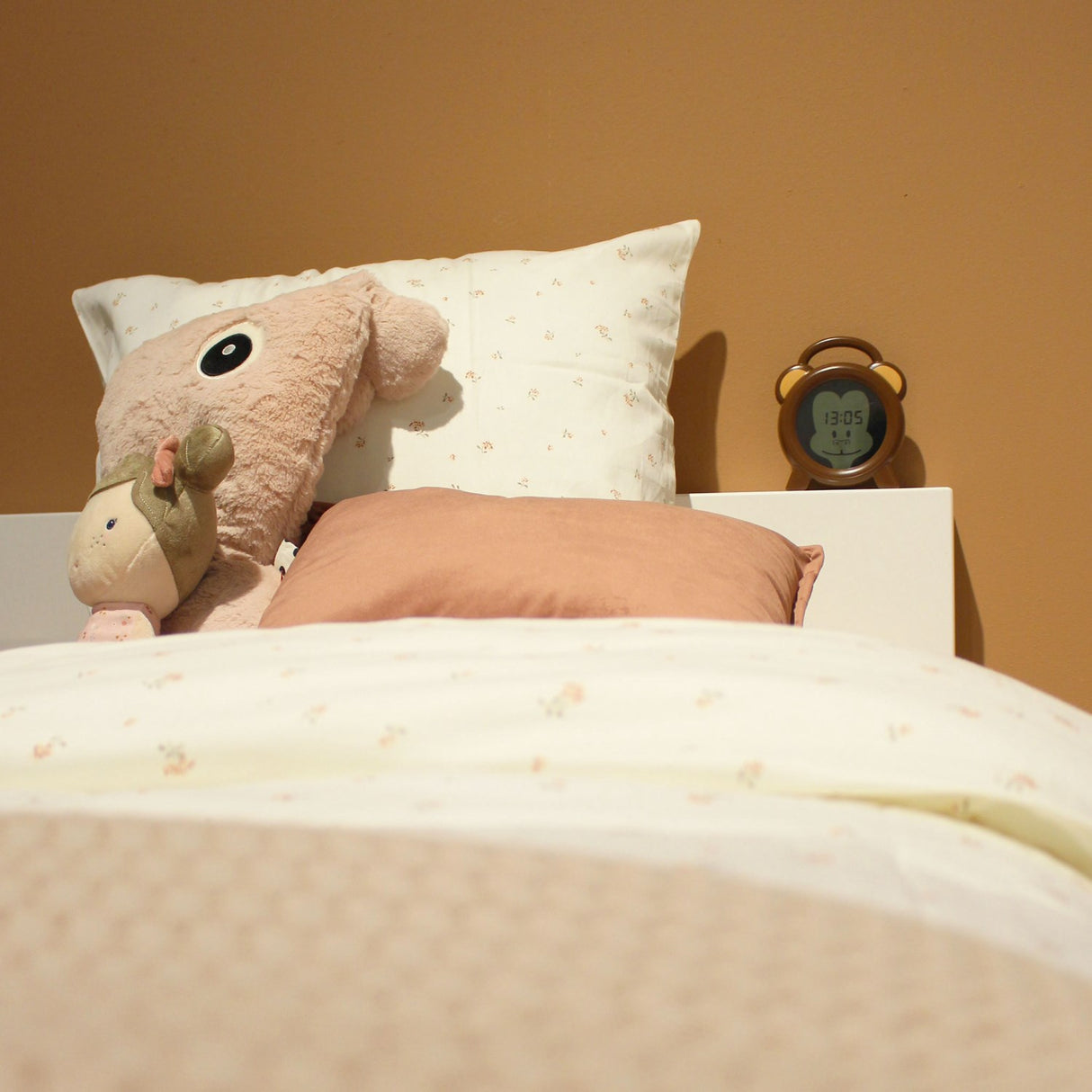 Alecto Monkey Sleep Trainer, Night Light Och Alarm Clock