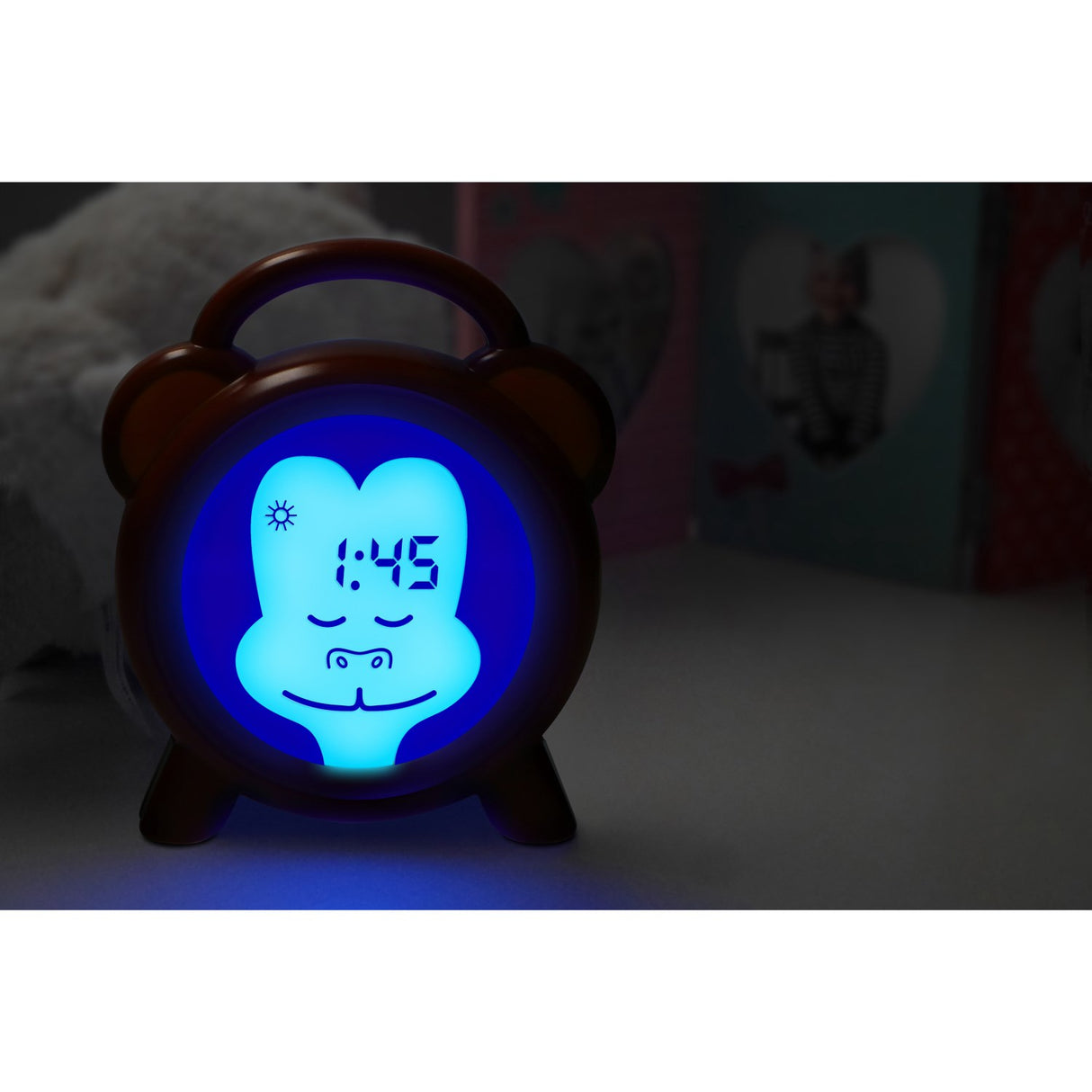 Alecto Monkey Sleep Trainer, Night Light Och Alarm Clock