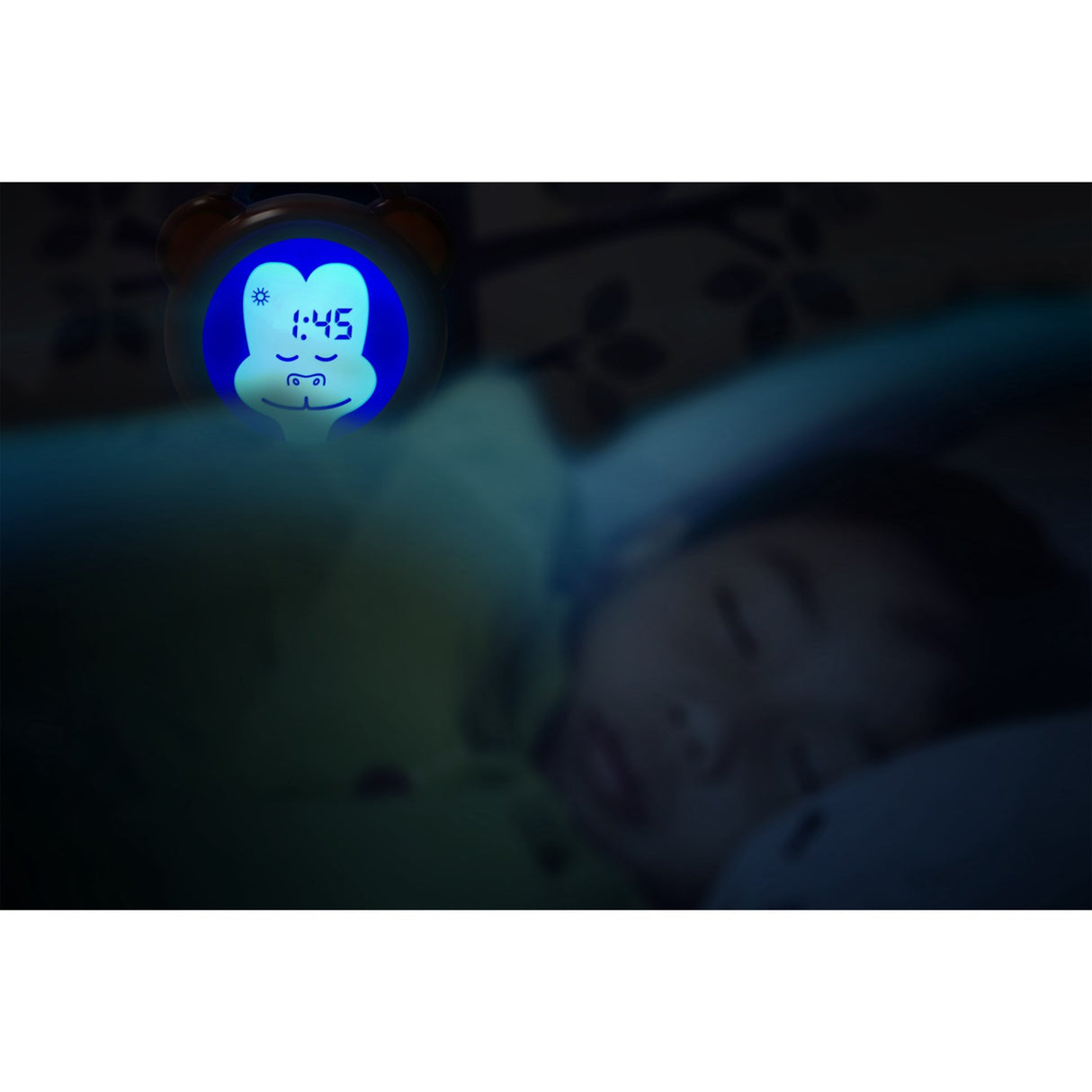 Alecto Monkey Sleep Trainer, Night Light Och Alarm Clock