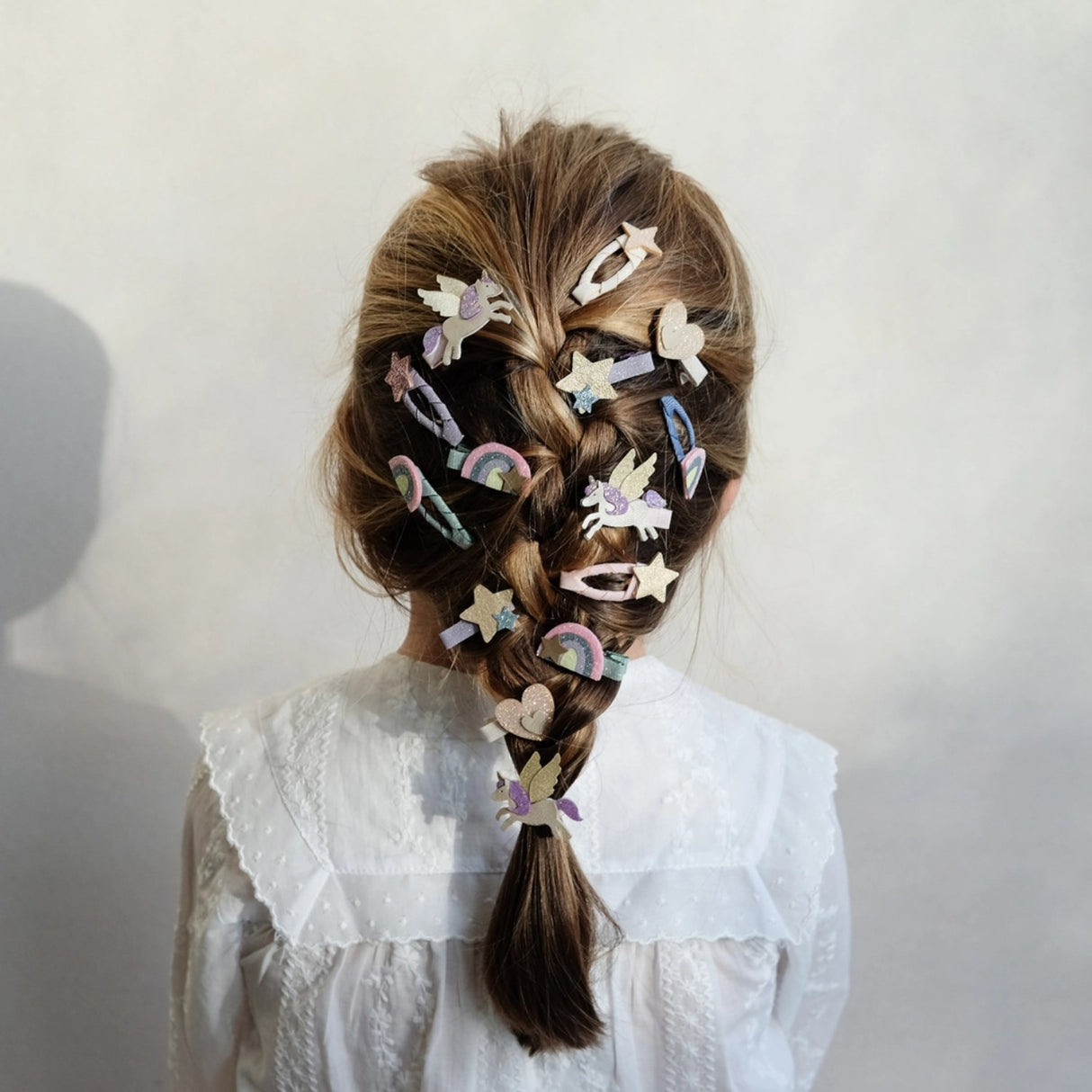 Mimi & Lula 5 Hårklämmor - Mini Rainbow & Star Dreamland