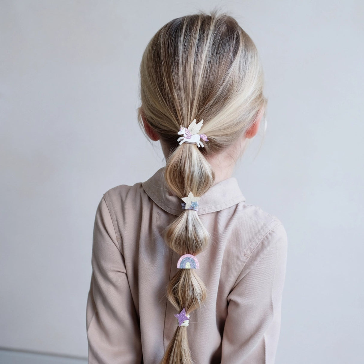 Mimi & Lula 8 Hårsnoddar - Mini Flygande Enhörning Dreamland