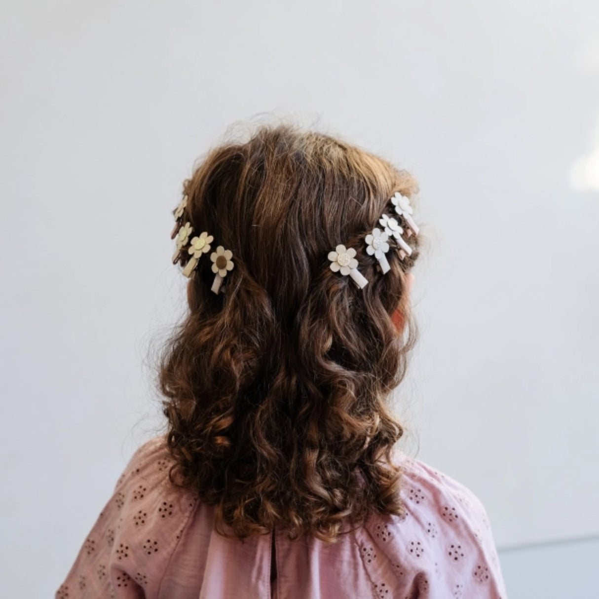 Mimi & Lula 8 Hårklämmor - Mini Daisy Spring Magic