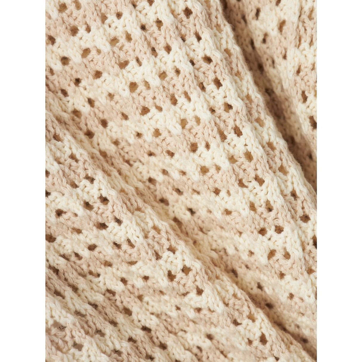 Lil'Atelier Turtledove Gray Morn Boa Stickad