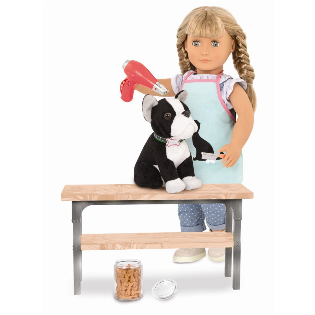 Our Generation Tillbehör Kæledyrs Plejesæt