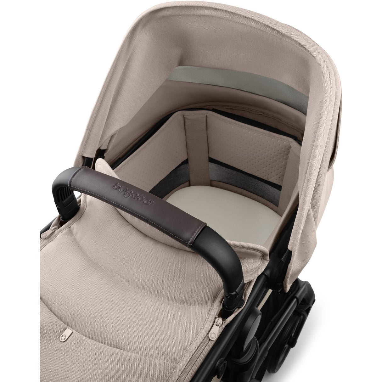 Bugaboo Fox 5 Renew Complete Black/Desert Taupe Melange-Desert Taupe Melange