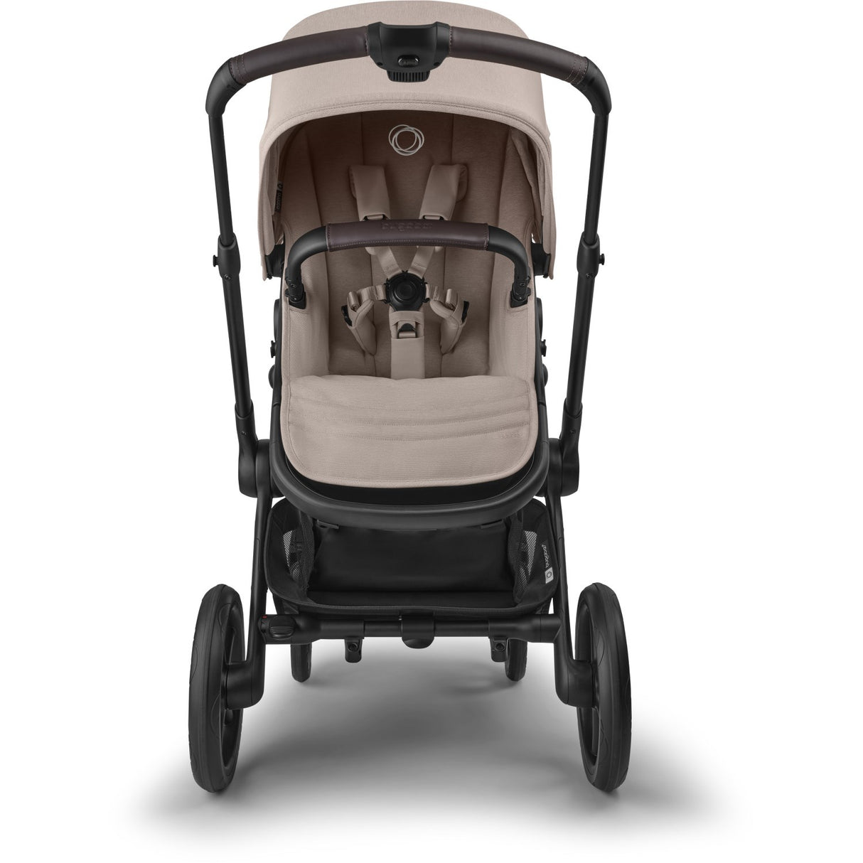 Bugaboo Fox 5 Renew Complete Black/Desert Taupe Melange-Desert Taupe Melange