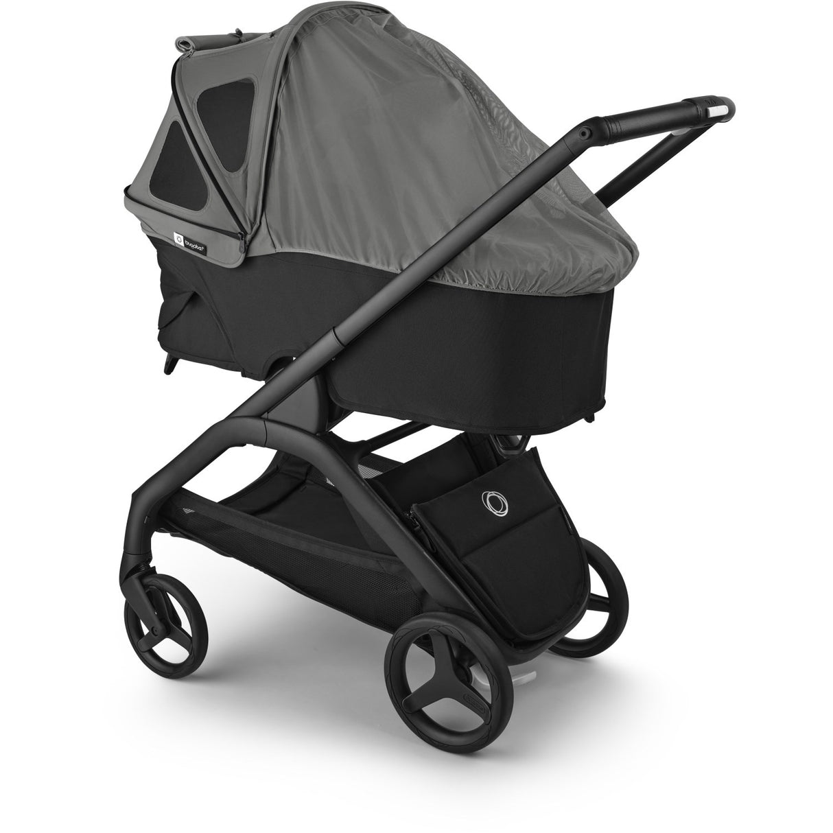 Bugaboo Dragonfly Breezy Sun Canopy Moon Grey