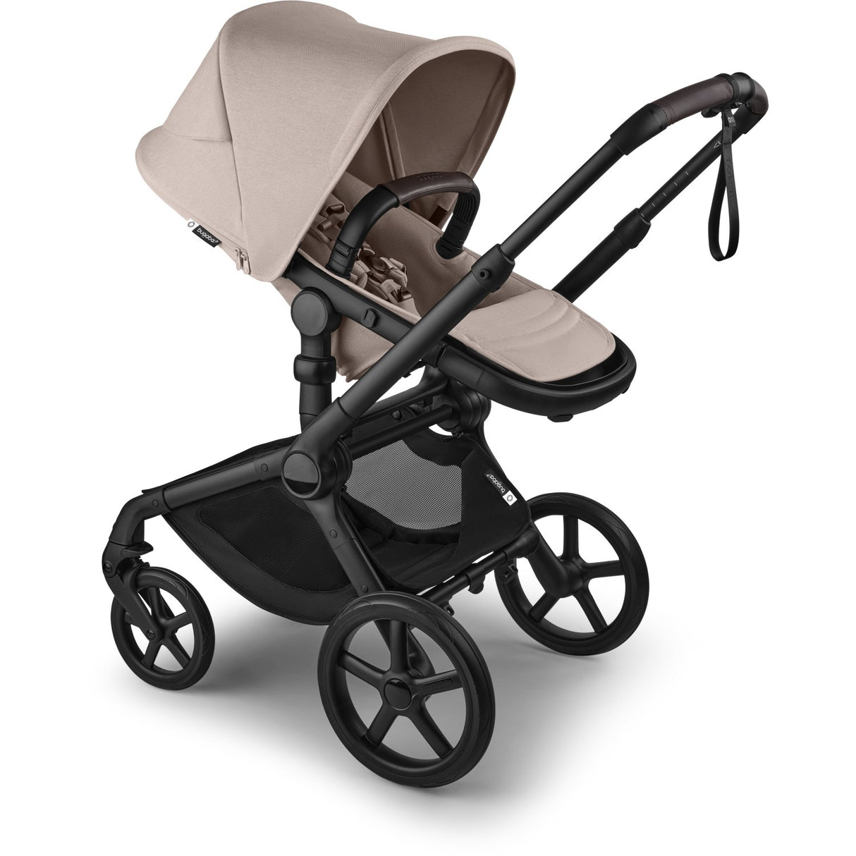 Bugaboo Fox 5 Renew Complete Black/Desert Taupe Melange-Desert Taupe Melange