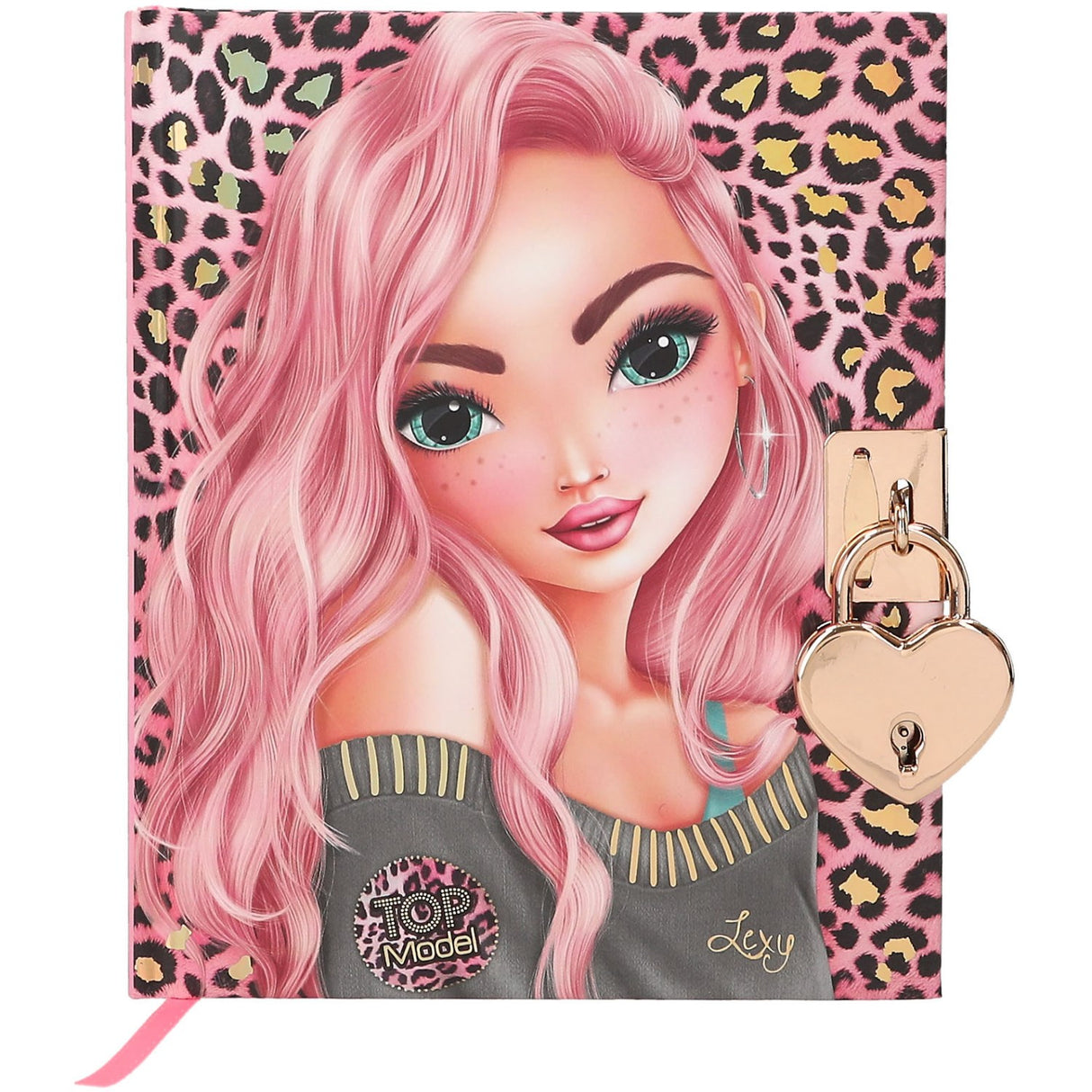 TOPModel Dagbok Med Secret Pen