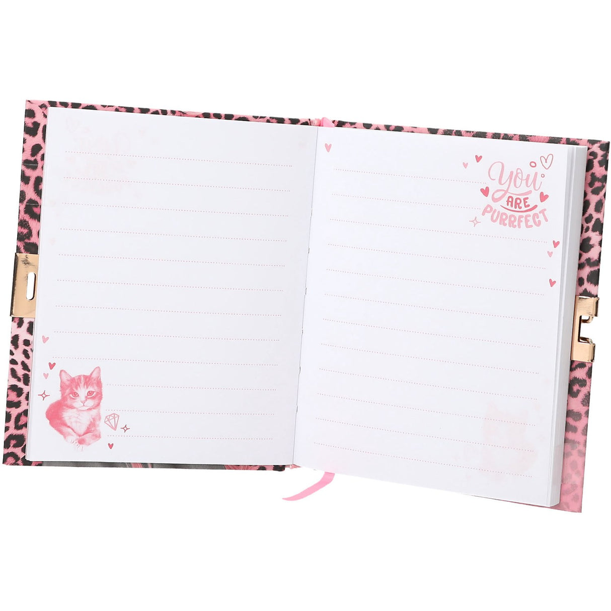 TOPModel Dagbok Med Secret Pen