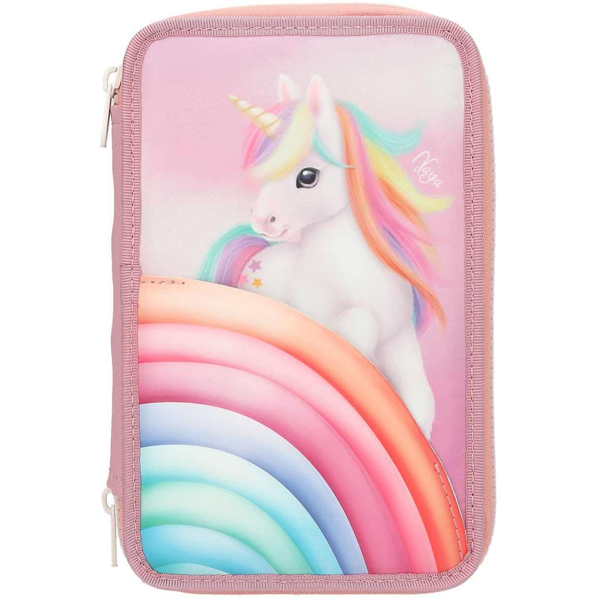 Ylvi Triple Pencil Case Färg Cloud