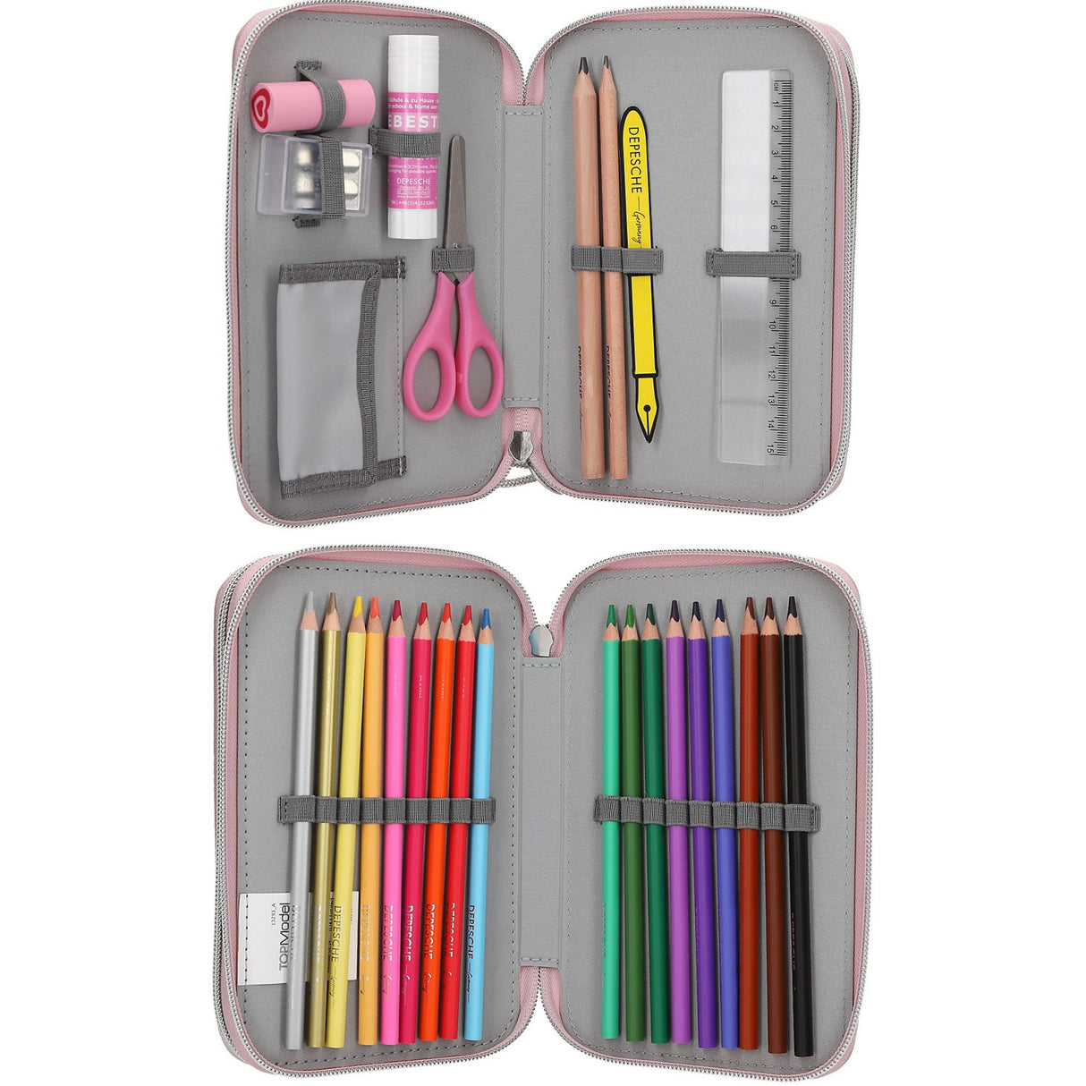 TOPModel My BFF Dubbel Pencil Case