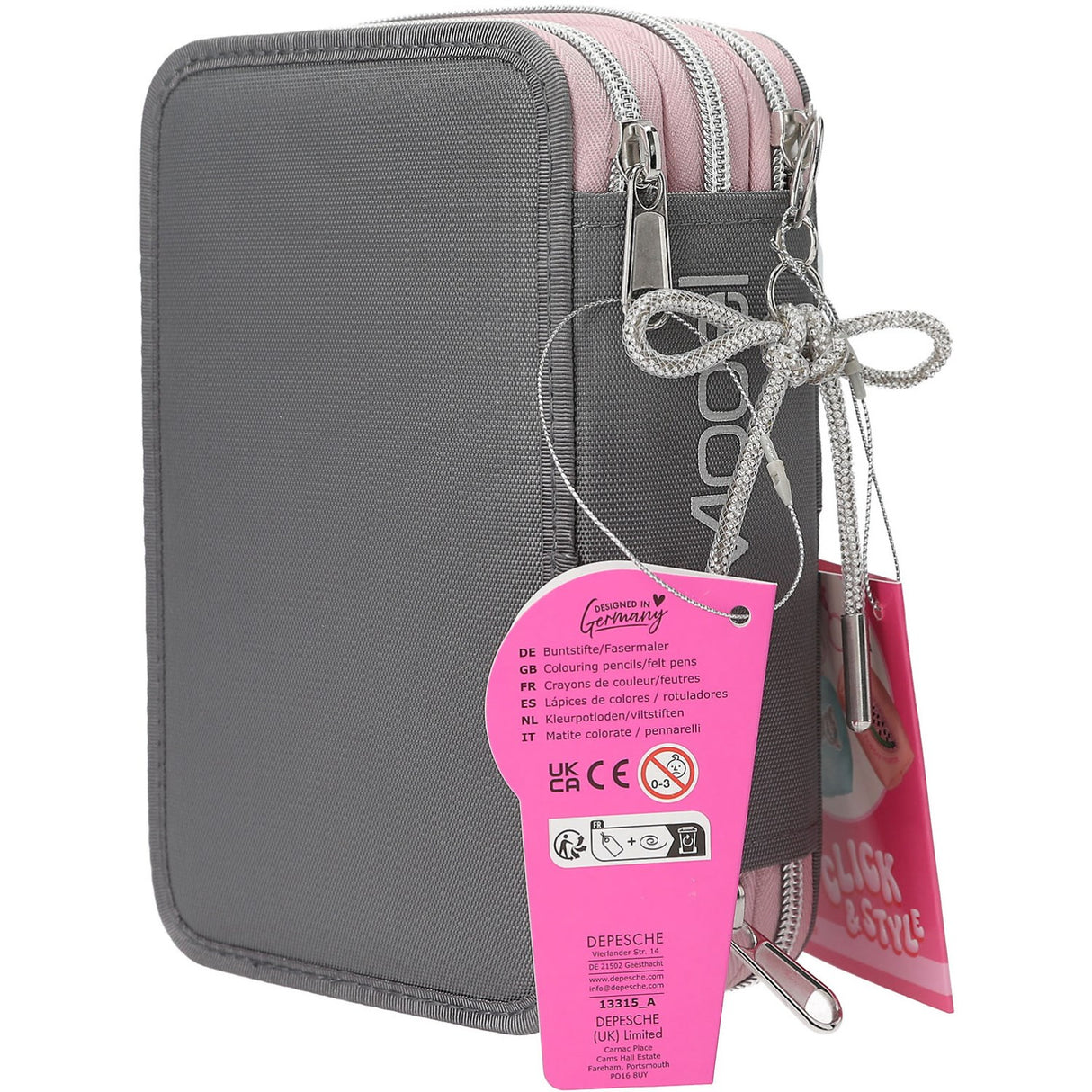 TOPModel My BFF Triple Pencil Case