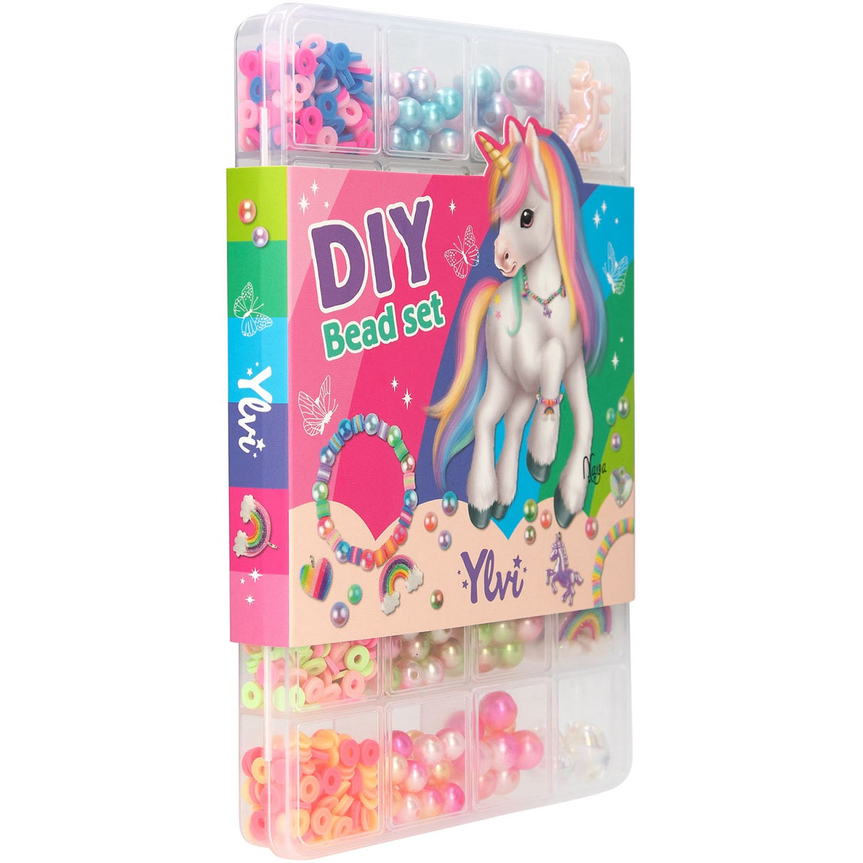 Ylvi DIY Rainbow Pärlor Set