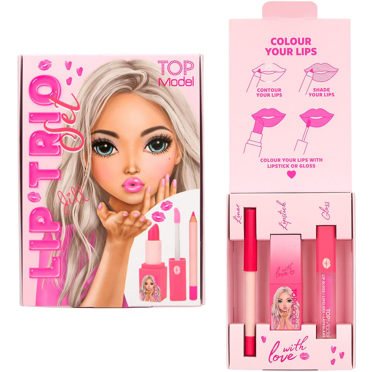 TOPModel Beauty And Me Lip Trio Set