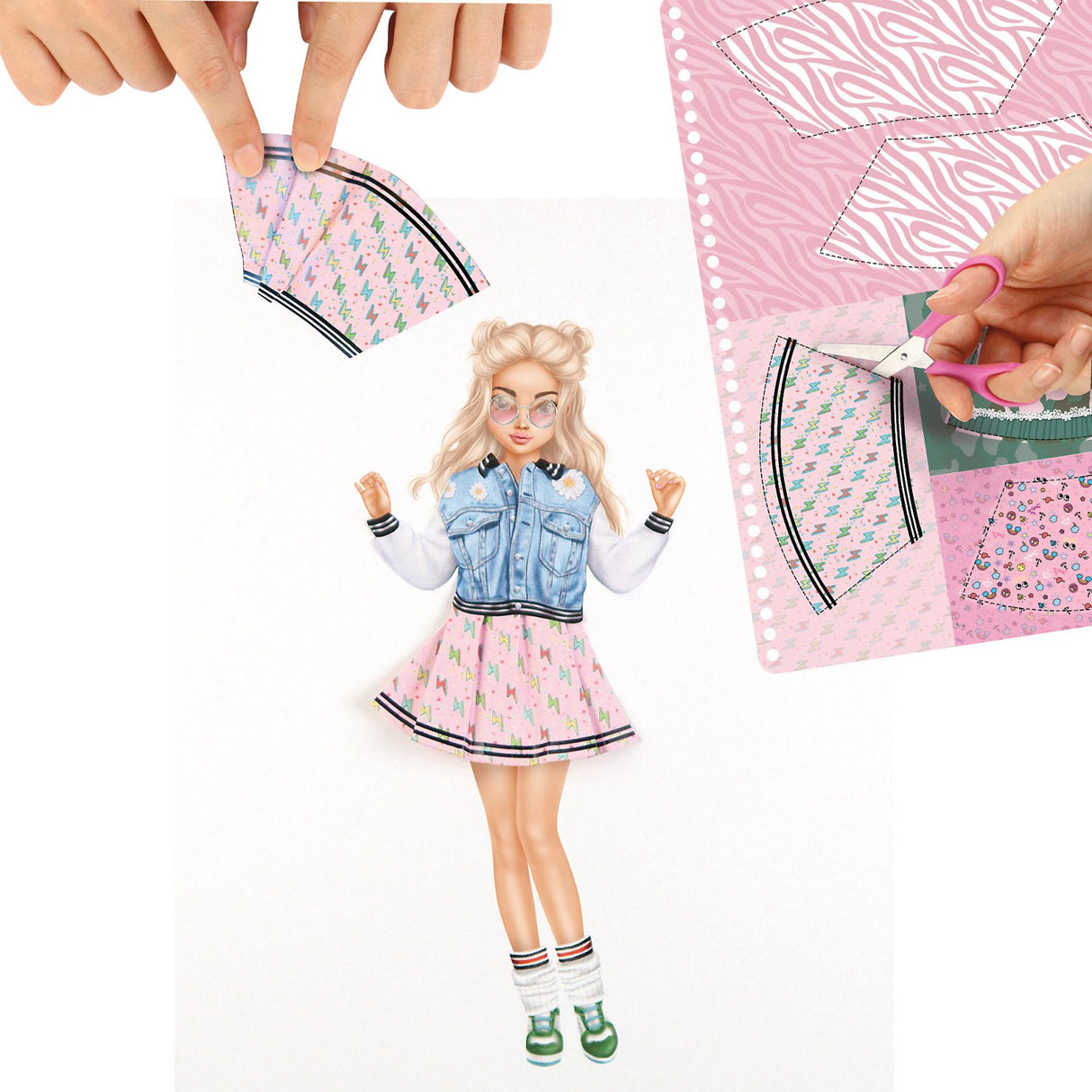 TOPModel Dress Me Up Collage Bok