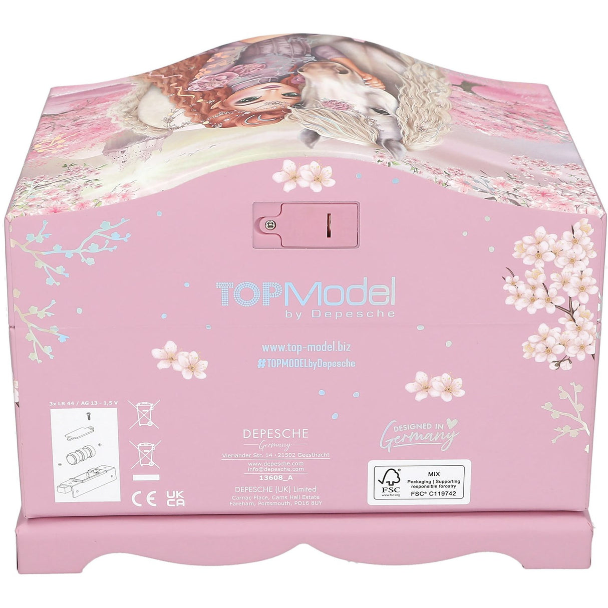 TOPModel Viva Violet Jewellery Box Med Light