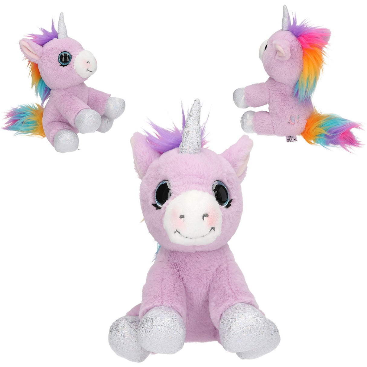 Ylvi Lilac Plush Unicorn 21 Cm