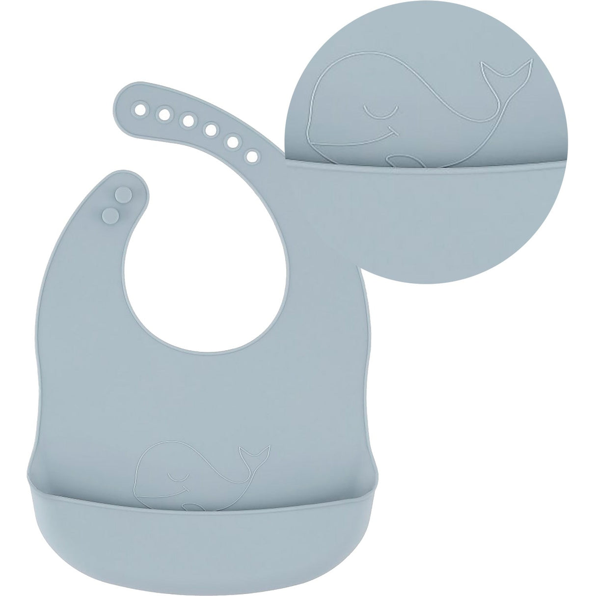 By Lille Vilde Sky Haklapp - Whale 1pcs