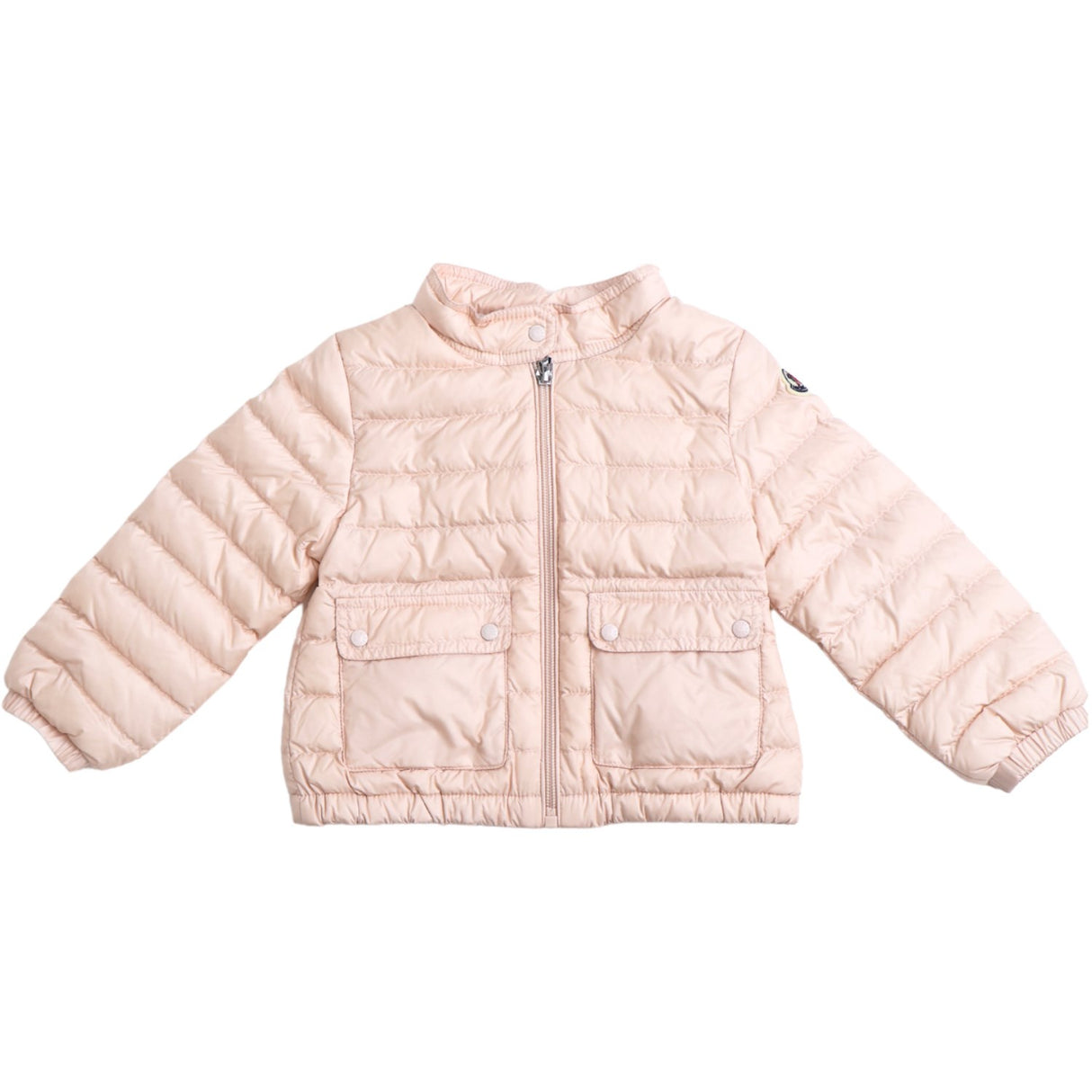 Moncler Ljus Pink Lans Jacka