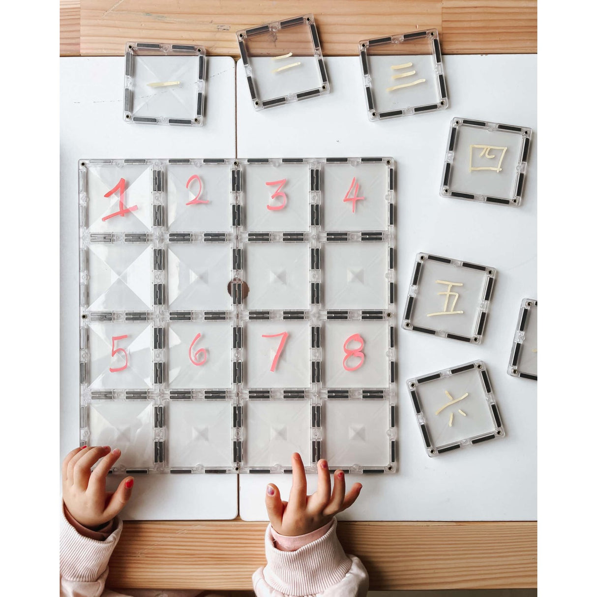 Connetix Clear Base Plate Pack 2 Styks