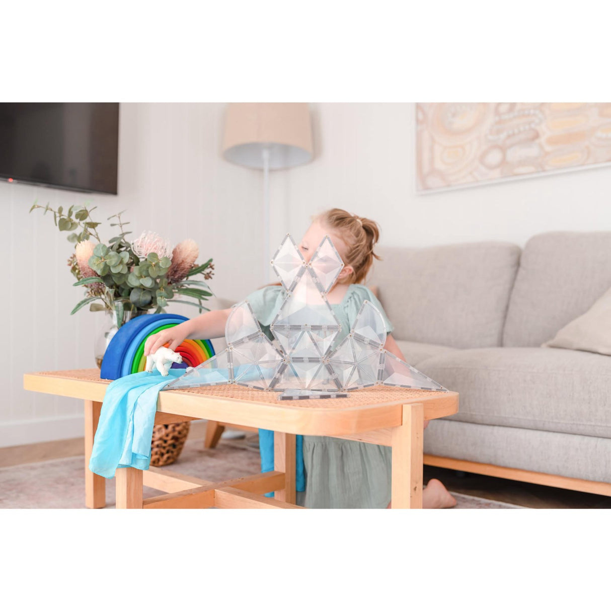 Connetix Clear Shape Expansion Pack 24 Styks