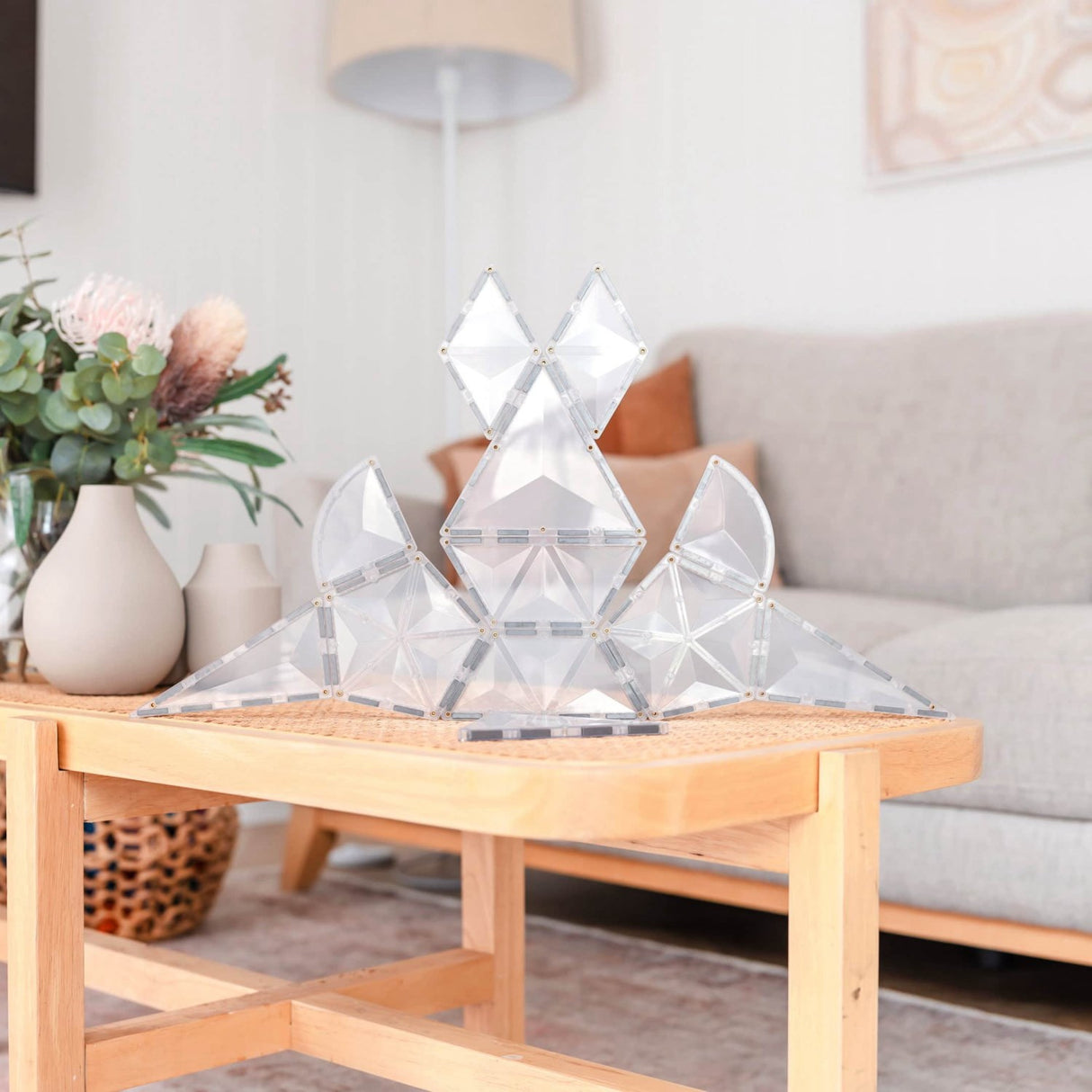 Connetix Clear Shape Expansion Pack 24 Styks