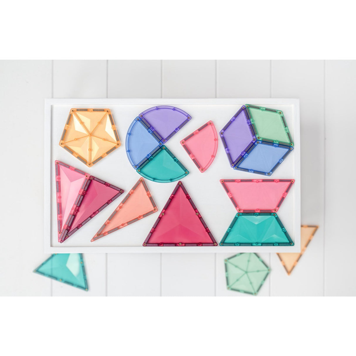 Connetix Pastel Shape Expansion Pack 48 Styks