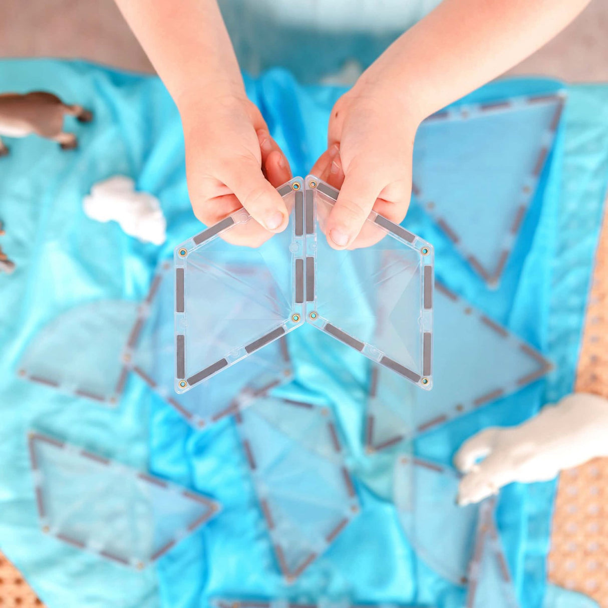 Connetix Clear Shape Expansion Pack 24 Styks