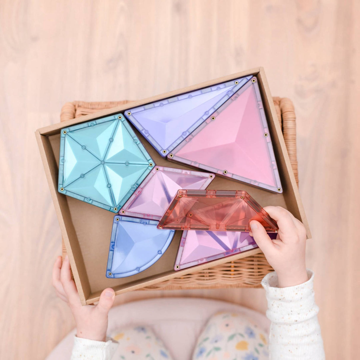 Connetix Pastel Shape Expansion Pack 48 Styks