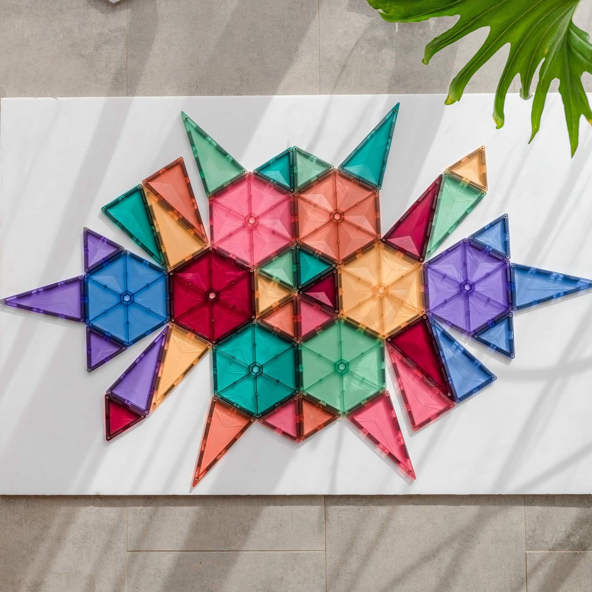 Connetix Pastel Geometry Pack 40 Styks