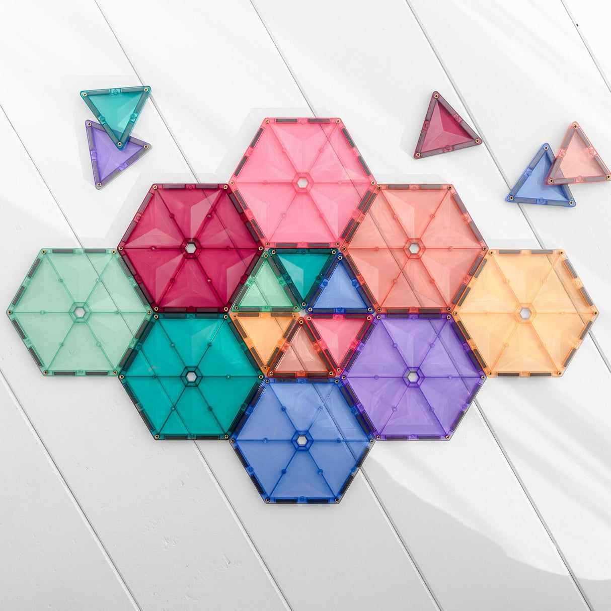 Connetix Pastel Geometry Pack 40 Styks