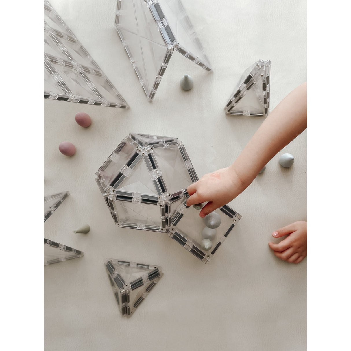 Connetix Clear Starter Pack 34 Styks