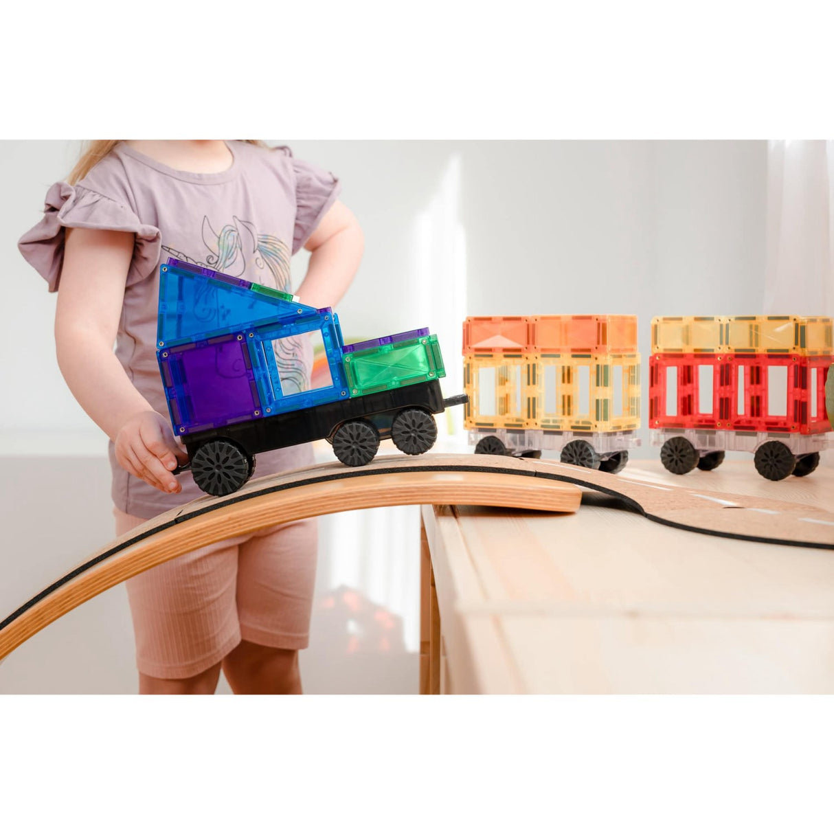 Connetix Rainbow Transport Pack 50 Styks