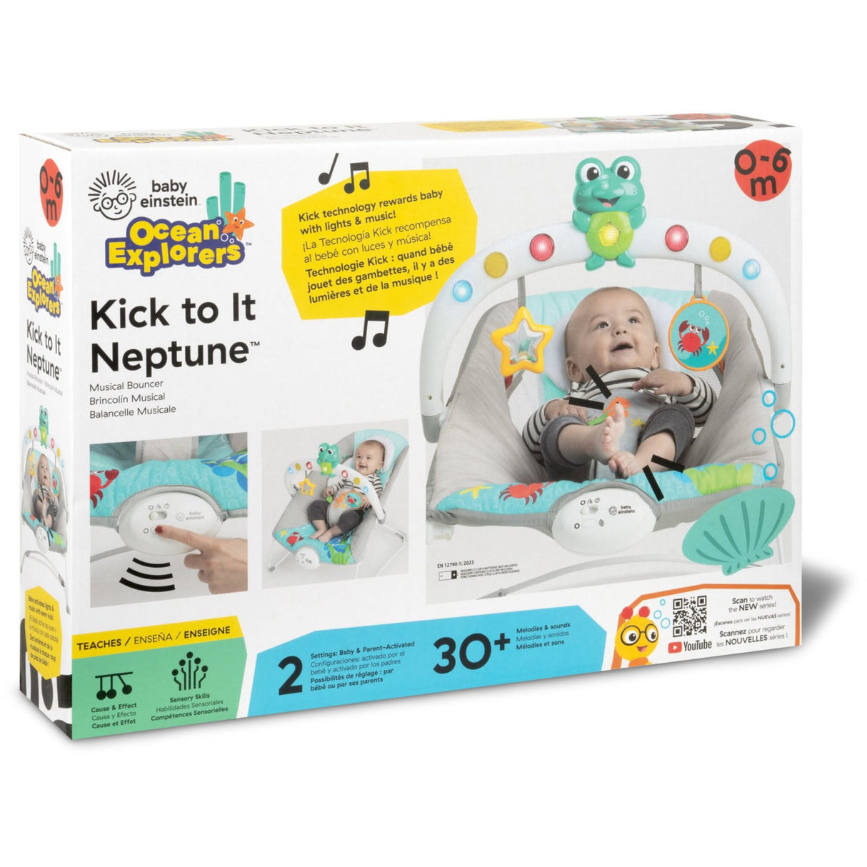 Baby Einstein Kick To It Neptune™ Musical Bouncer