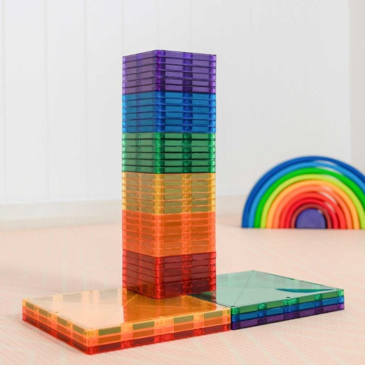 Connetix Rainbow Square Pack 42 Styks