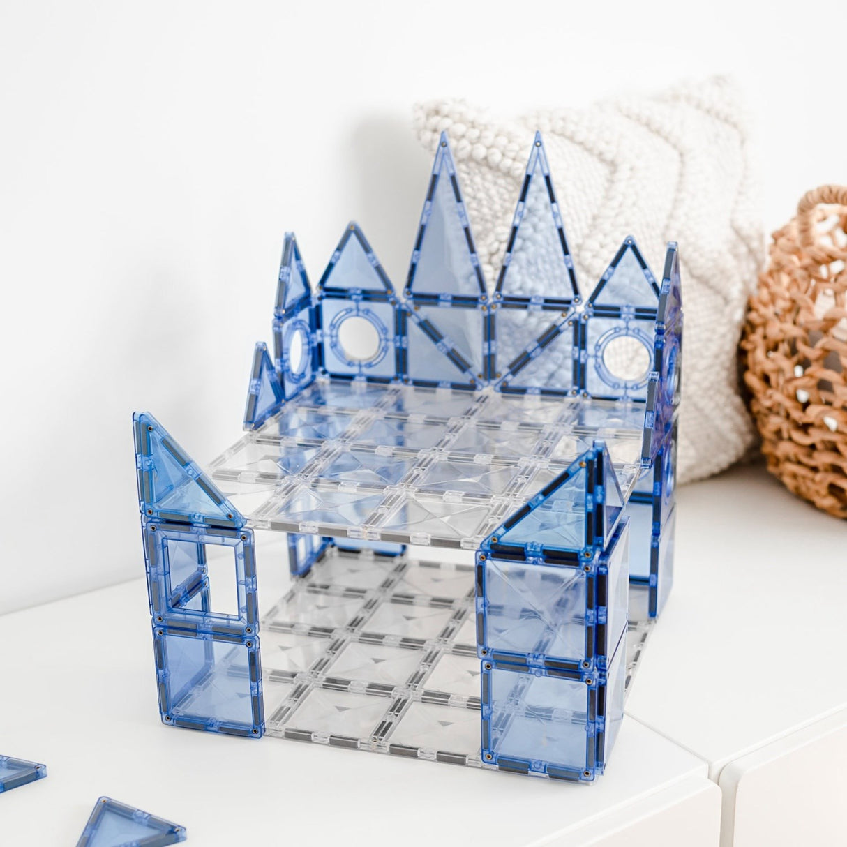 Connetix Clear Base Plate Pack 2 Styks