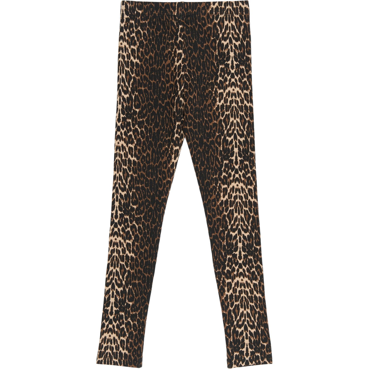 The New Oxford Tan AOP Ellen Rib Leggings