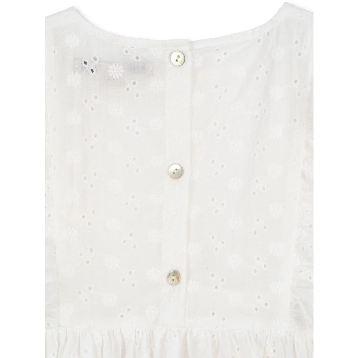 Konges Sløjd Optic White Lacey Klänning
