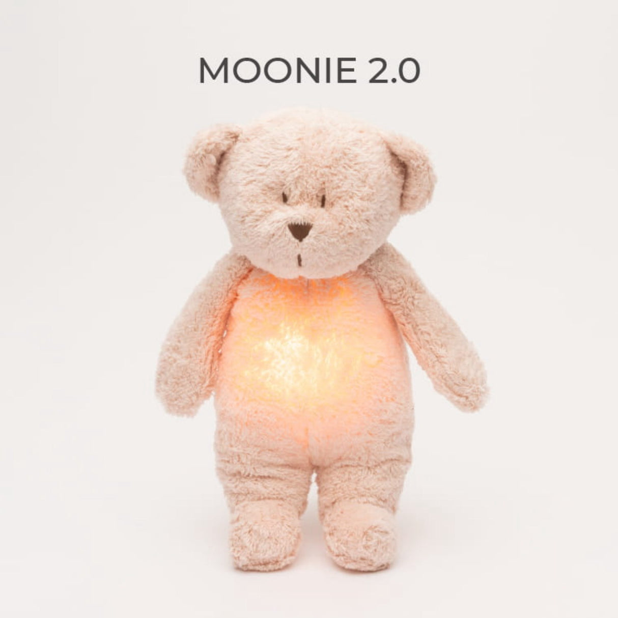 Moonie Rose 2.0 Organic Humming Björn Med en Lampa