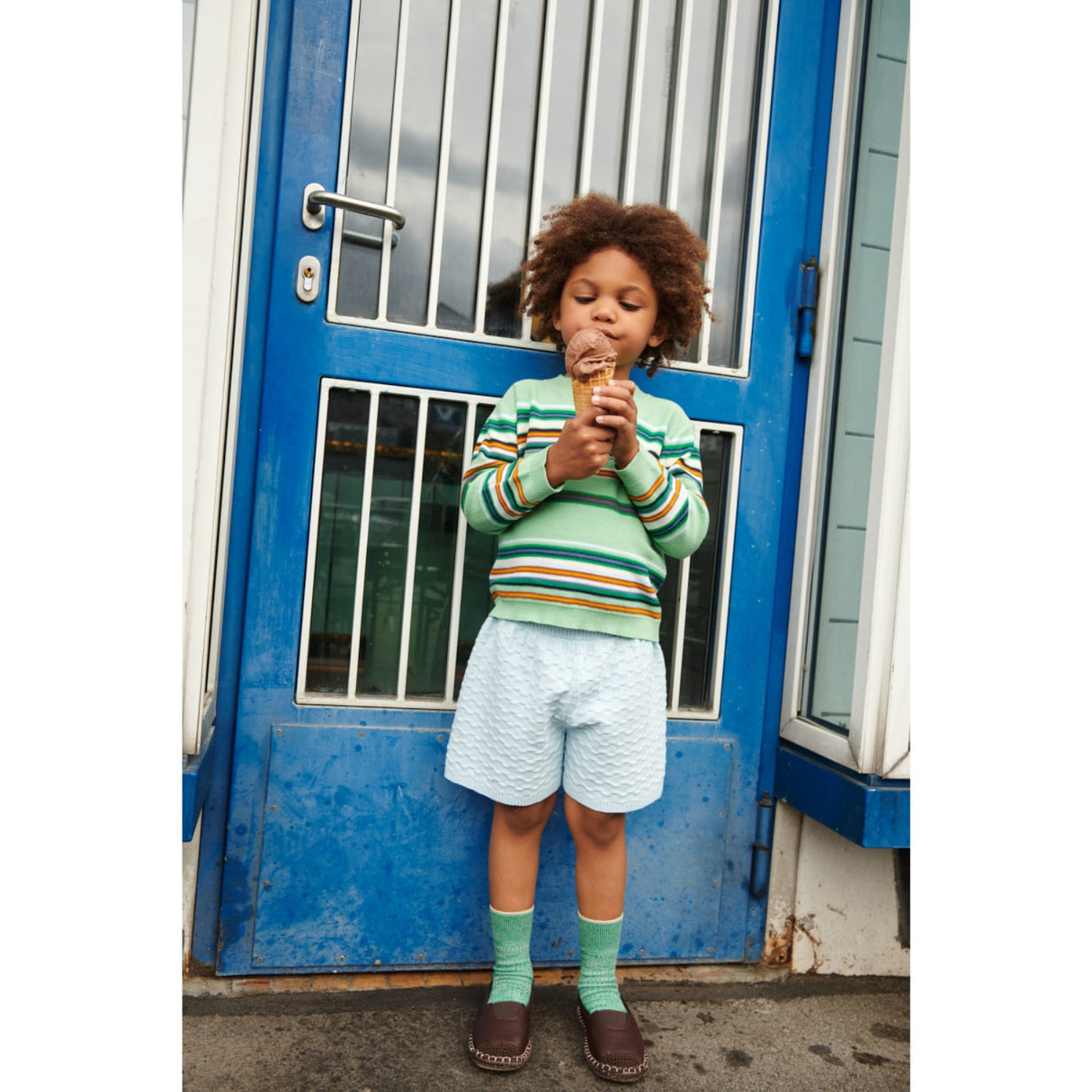 FUB emerald Purlrib Blus