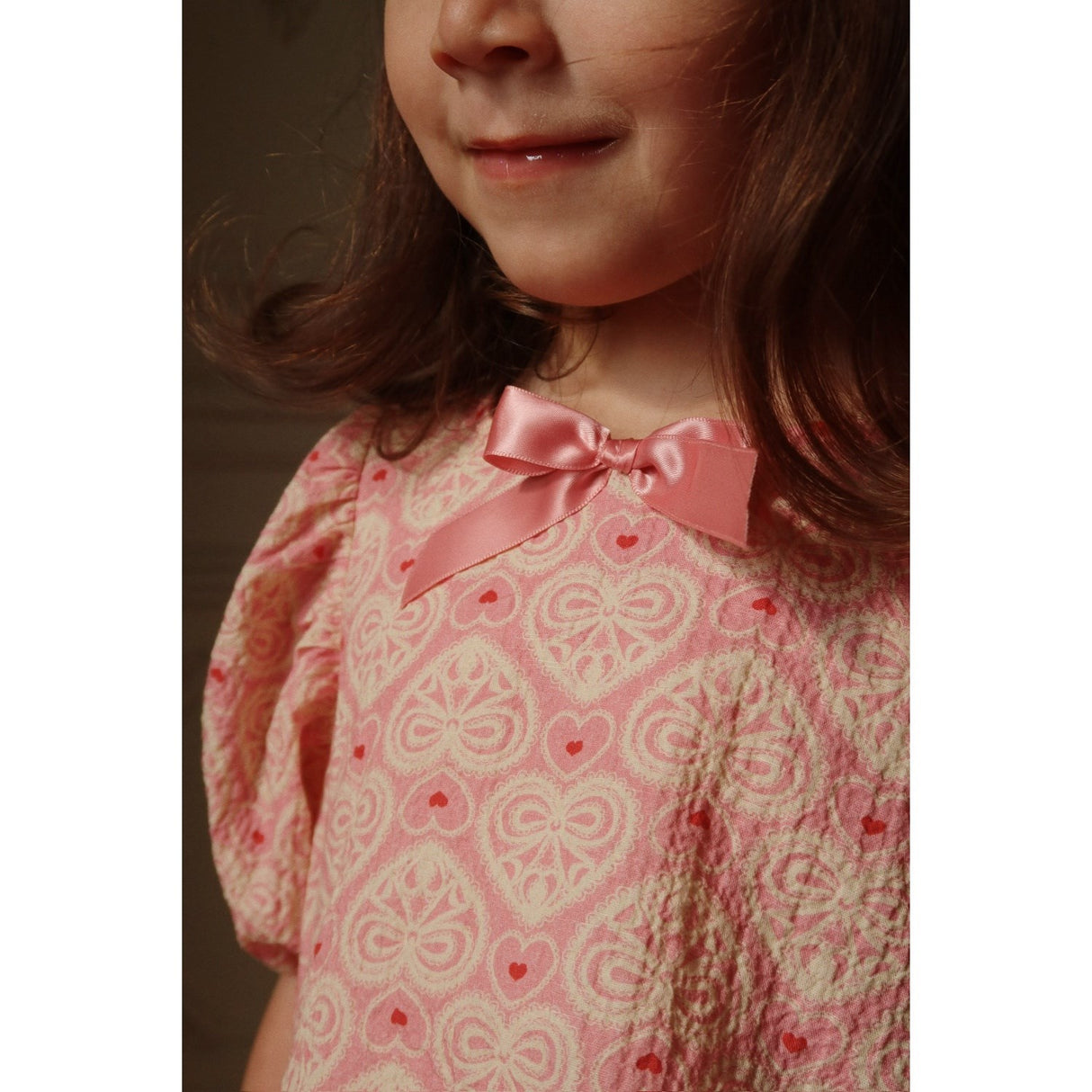 Konges Sløjd Lacy Pink Ava Ss Blus Gots