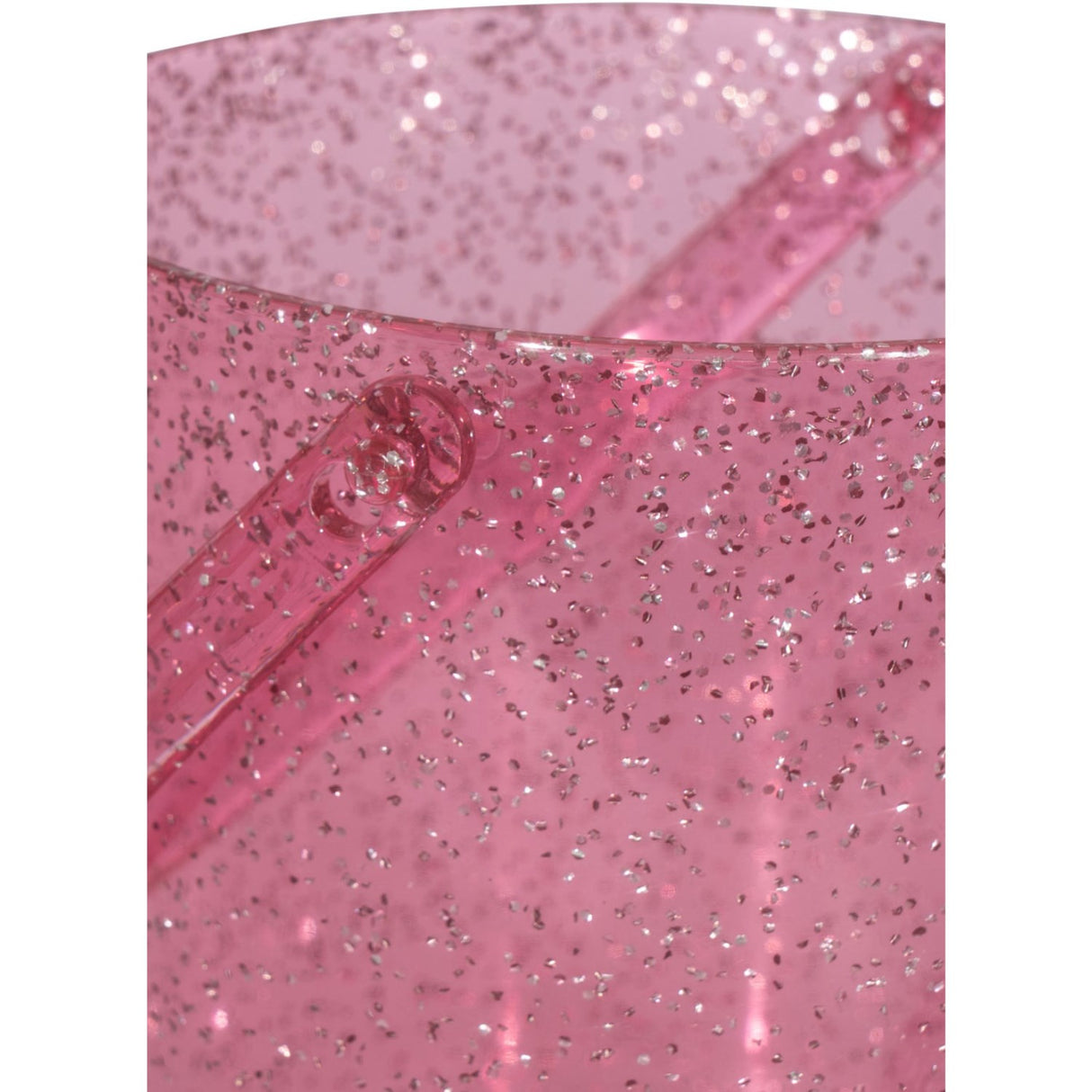 Konges Sløjd Sparkling Pink Strand Hink och Skyffel Glitter