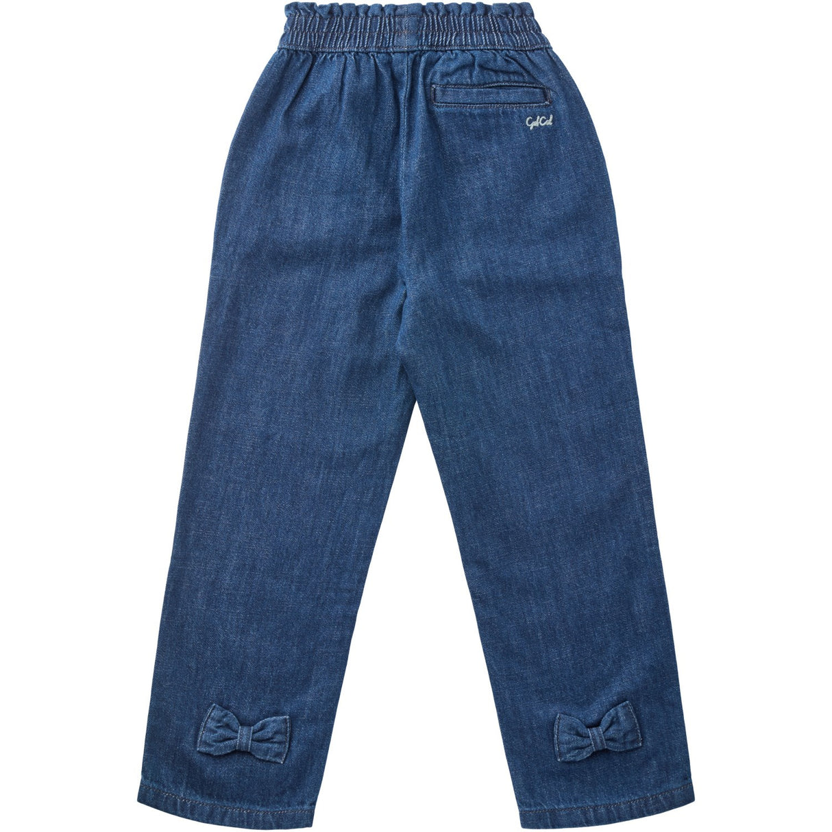 Copenhagen Colors Dark Indigo Blue Washed Organic Chinos M. Rosett Regular Fit