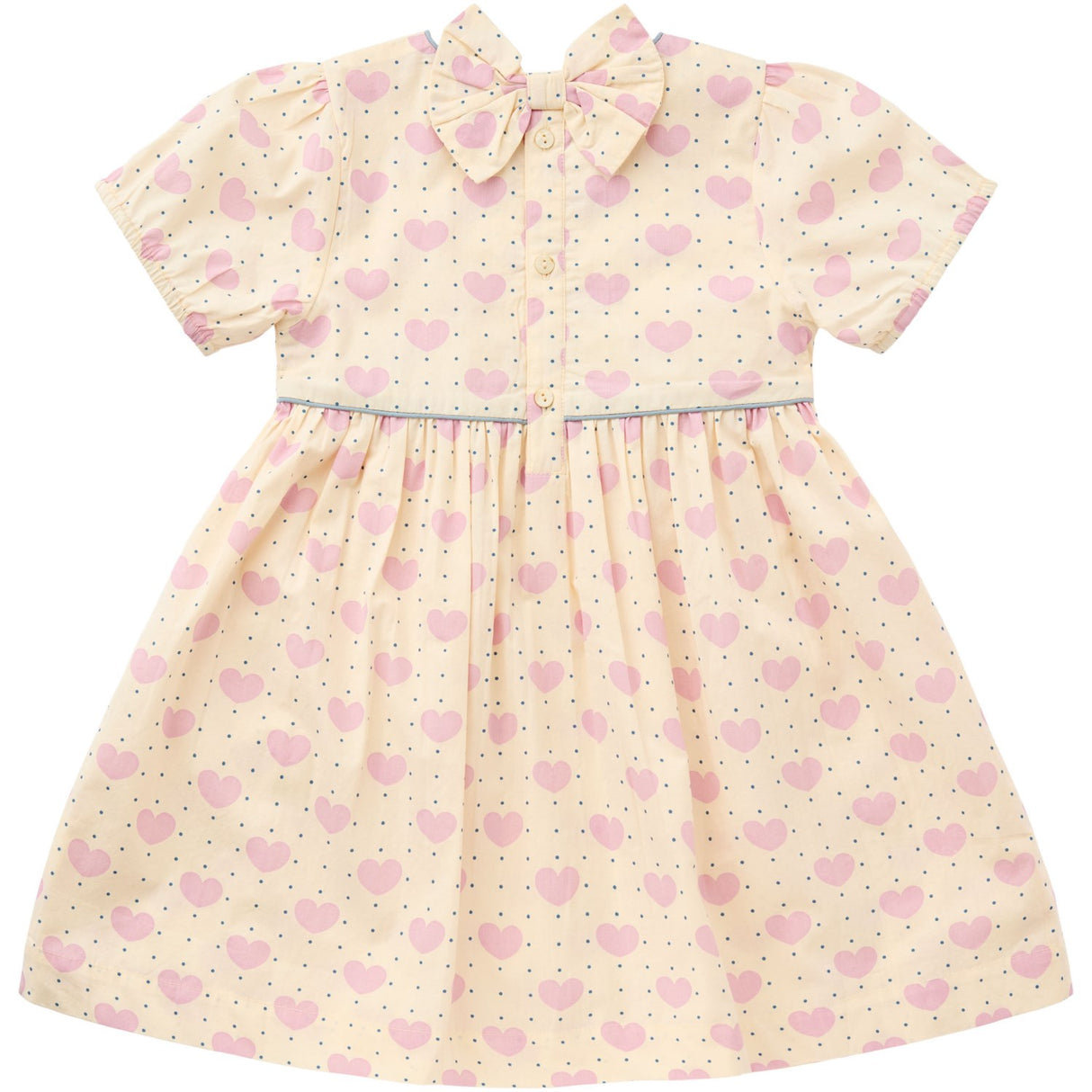 COPENHAGEN COLORS Heart Aop Heart & Dots Klänning