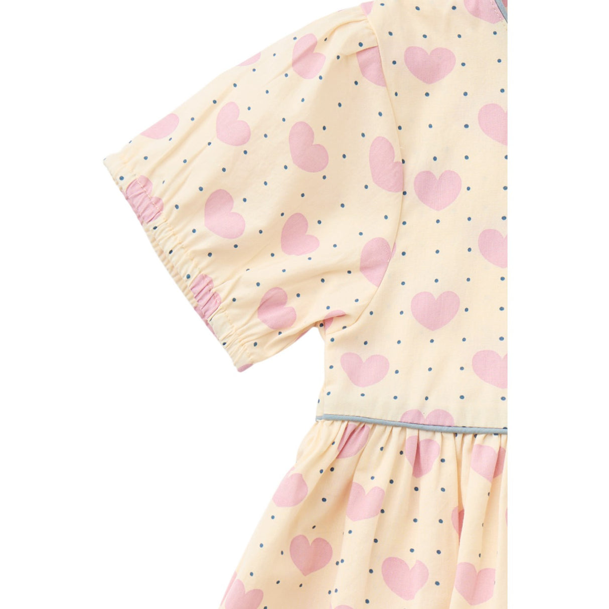 COPENHAGEN COLORS Heart Aop Heart & Dots Klänning