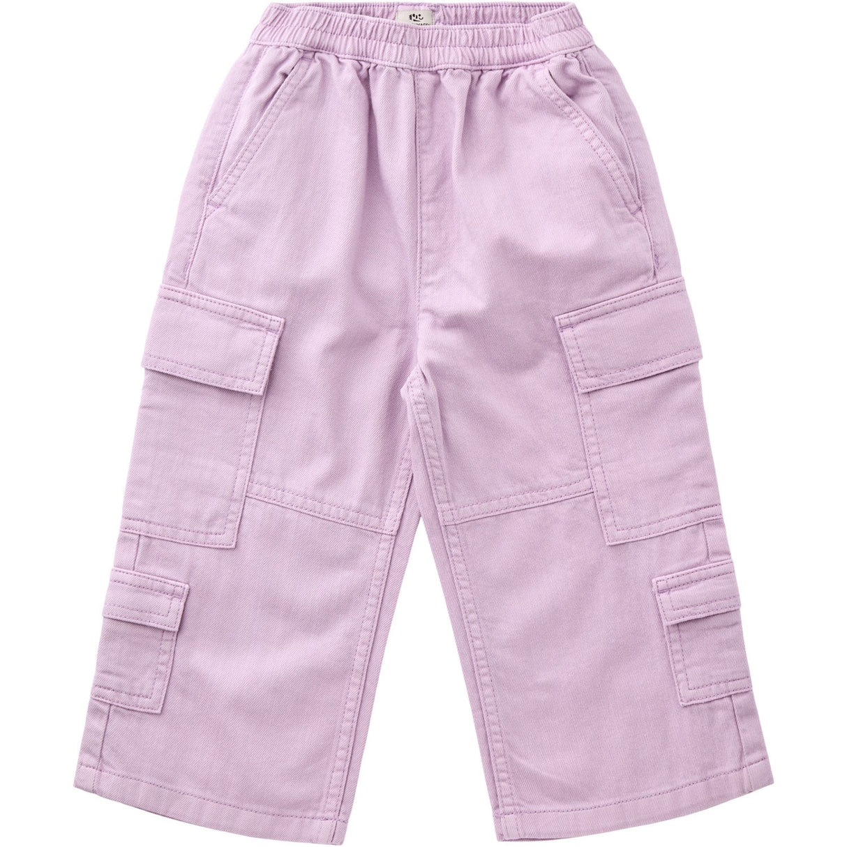 COPENHAGEN COLORS Lavender Organic Cargo Twill Byxor