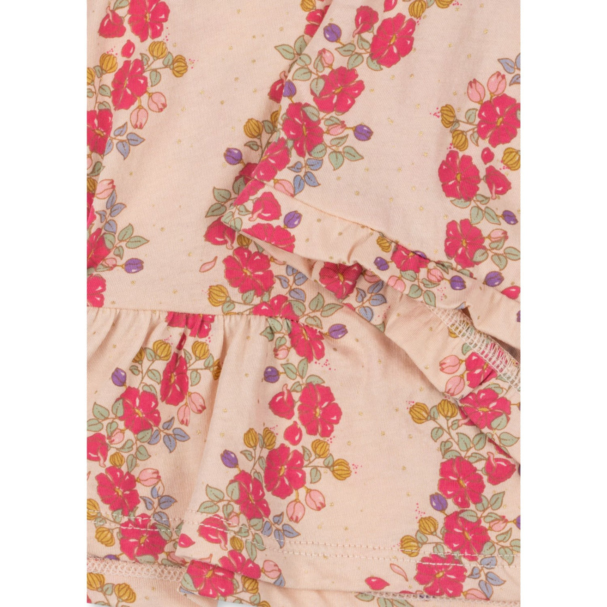 Konges Sløjd Floria Pink Famo Frill Set Gots